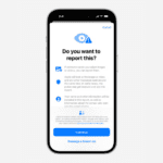 Apple explicit content reporting feature screenshot